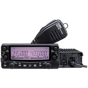 Alinco DR-735E Dual Band UHF/VHF Full Duplex Mobile Radio, Walkietalkie, Wit