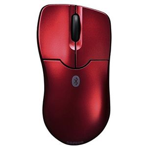 SANWA SUPPLY MA-BTBL27R Bluetooth-muis, blauw, LED, 1000 DPI, rechtshandig - muis (rechtshandigen, blauw, LED, Bluetooth, 1000 DPI, zwart, rood)