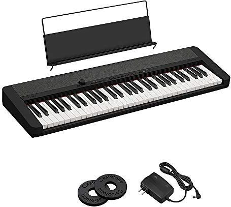 Casio CT-S1 BK - Beginners Keyboard- 5 octaven - incl adapter - zwart - met gratis app Chordana