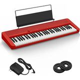 Casio CT-S1RDC2 Piano-Keyboard, Rot, Einheitsgröße