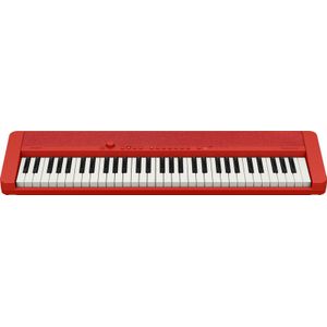 Casio CT-S1 RD - Beginners Keyboard - 5 octaven - inclusief adapter