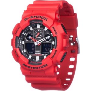 G-SHOCK Uhr GA-100B-4A by CASIO | Rot