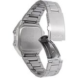 Casio Horloge Kwarts Zwart RVS