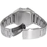 Casio Horloge Kwarts Zwart RVS