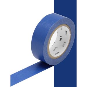 Washi Tape Blauw - 7 meter x 1.5 cm. - MT Masking Tape Ruri