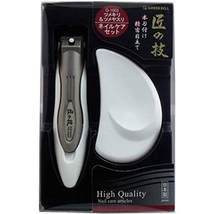 Takuminowaza Hoge kwaliteit Catcher Clippers & Nail File Set van Takuminowaza