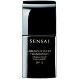 Sensai Foundation Make-Up Foundations Luminous Sheer Foundation SPF 15 LS 206 Brown Beige