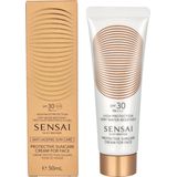 Sensai Silky Bronze Protective Suncare Cream for Face Zonnecrème 50 ml | SPF 30 |
