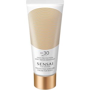 SENSAI - SENSAI Silky Bronze Protective Suncare Cream for Body SPF30 Zonbescherming 150 ml