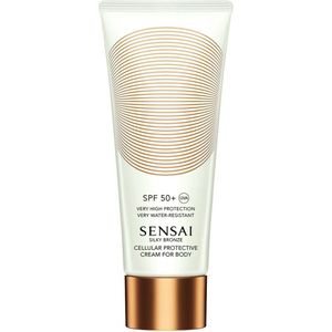 Lichaamscrème Sensai Silky Bronze Spf 50+ (150 ml)