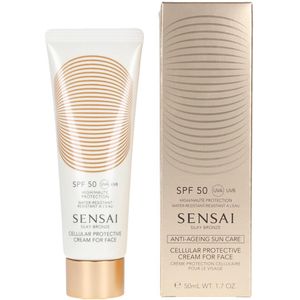 Gezichtszonnecrème Kanebo Sensai Cellular Protective Anti-Aging Spf 50 (50 ml)