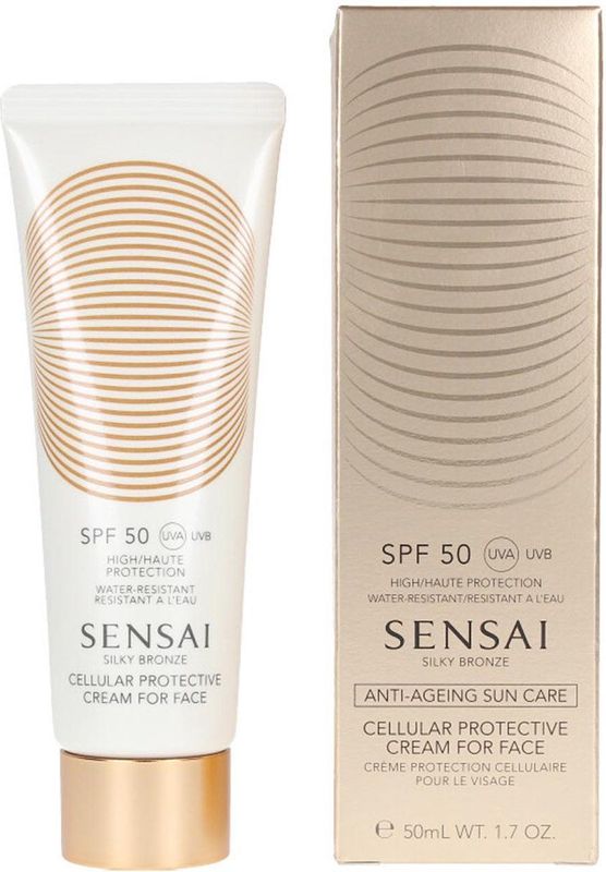 Gezichtszonnecrème Kanebo Sensai Cellular Protective Anti-Aging Spf 50 (50 ml)