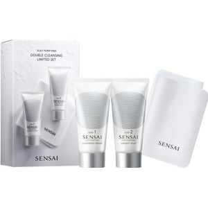 Sensai - Silky Purifying Double Cleansing Set - Reiniging - 3 Stuks