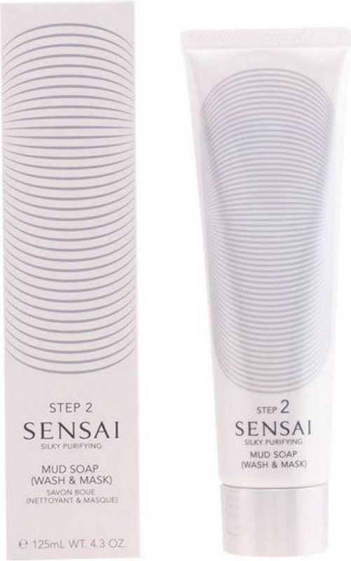 SENSAI Silky Purifying Mud Soap - Gezichtsreiniger - 125 ml - Vulkanische Modder