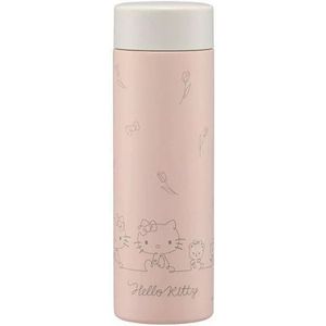Hello Kitty - Kitty-Chan - Geïsoleerde Drinkfles - Roze - Kunststof - 350 ml