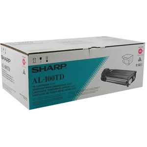 Sharp AL-100TD tonercartridge 1 stuk(s) Origineel Zwart