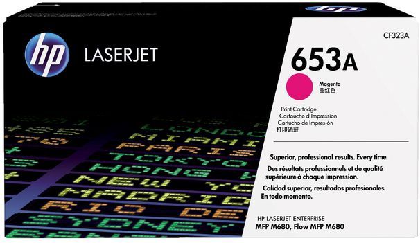 Tonercartridge HP CF323A 653A rood