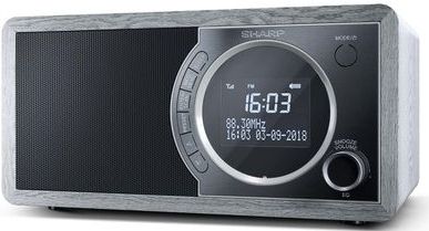 Sharp DR-450 - DAB+ FM Radio - Grijs - Bluetooth