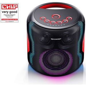 Sharp PS-919(BK) - 2.1 Partyspeaker - 130 Watt - zwart