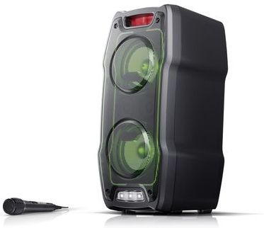 Sharp PS-929 Partyspeaker - 180 Watt - bluetooth - zwart