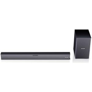 Sharp HT-SBW182 2.1 Slim Soundbar 74 cm + Draadloze Subwoofer Zwart