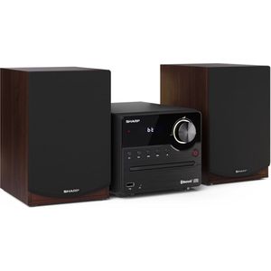 Sharp - XL-B512 - Micro Muzieksysteem - Bruin - 45 W