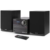 Sharp - XL-B517 - Micro Geluidssysteem - DAB+ - Houten Behuizing - 45W Vermogen