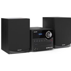 Sharp - XL-B517 - Micro Geluidssysteem - DAB+ - Houten Behuizing - 45W Vermogen