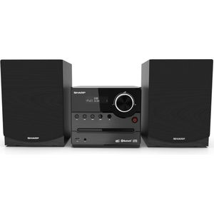 Sharp XL-B517 Micro Geluidssysteem met DAB+ - FM - CD - Bluetooth - Zwart