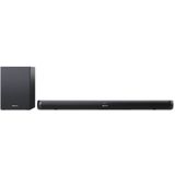 Sharp HT-SBW202 - Soundbar - Zwart - 2.1-kanaals met Draadloze Subwoofer