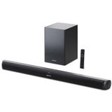Sharp HT-SBW202 - Soundbar - Zwart - 2.1-kanaals met Draadloze Subwoofer