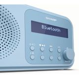 Sharp DR-P420 - DAB Radio - Blauw - Compacte digitale radio met Bluetooth