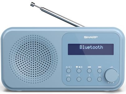 Sharp DR-P420 - DAB Radio - Blauw - Compacte digitale radio met Bluetooth