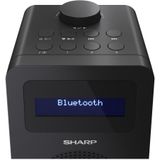 Sharp DR-430(BK) Tokyo Digitale DAB+ - FM Radio met Bluetooth - Zwart