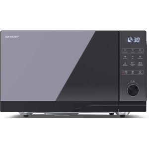 Sharp YC-GC52BE-B Flatbed combimagnetron met grill en heteluchtoven - 900W - 25 liter - zwart