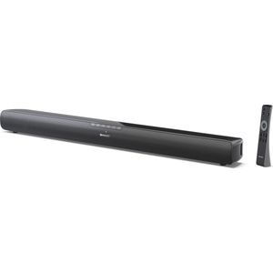 SHARP HTSB100 2.0 soundbar 75 W (USB, Bluetooth, HDMI, optisch, AUX-in (3,5 mm), breedte 80 cm, zwart