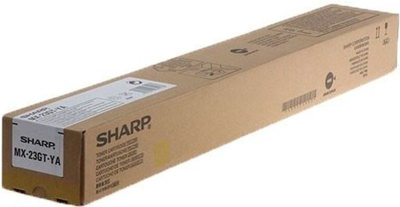 Sharp MX23GTYA tonercartridge 1 stuk(s) Origineel Geel
