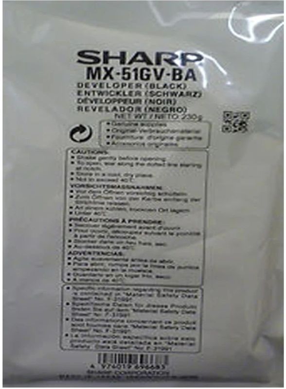 Sharp - MX51GVBA - Printer Accessoires - Zwart - Developer