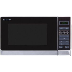 Sharp R-242INW magnetron Countertop Solo-magnetron 20 l 800 W Zilver