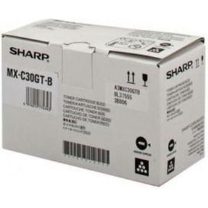 Sharp MX-C30GTB toner cartridge zwart (origineel)