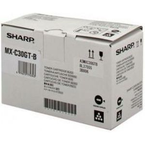 Sharp MX-C30GTB toner zwart (origineel)