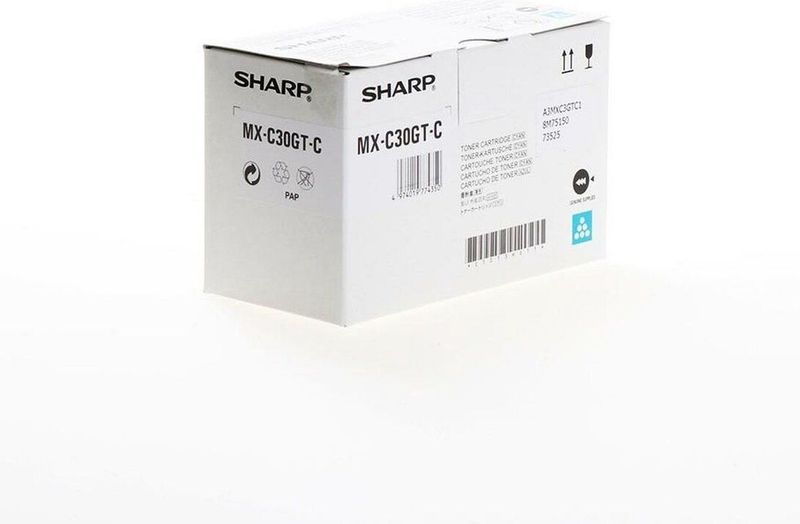 Sharp MXC30GTC tonercartridge 1 stuk(s) Origineel Cyaan