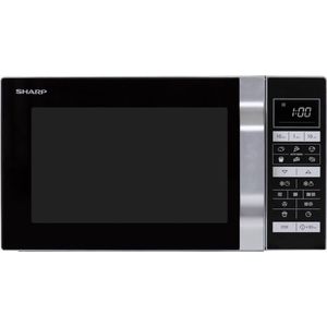 Sharp R860S - Combi-magnetron - Zilver - 25 Liter - Flat Tray Cooking