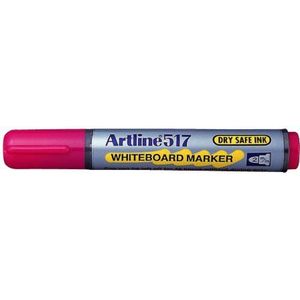 Artline 2.0mm Medium Bullet Tip Dry Wipe Marker - Roze (Pak van 12)