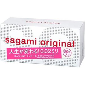 Sagami Original - 0,02 mm - Vouwblaadjes - 20 stuks