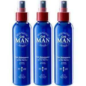 CHI MAN - Low Maintenance - Texturizing Spray - 3 x 177ml