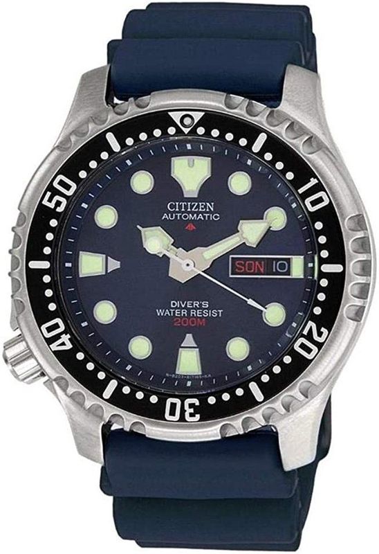 Citizen Automatikuhr »Promaster Mechanical Diver«, Armbanduhr, Herrenuhr, Damenuhr, Taucheruhr, bis 20 bar wasserdicht