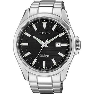 Citizen - Eco-Drive Digitale Horloge - Zwart - Staal