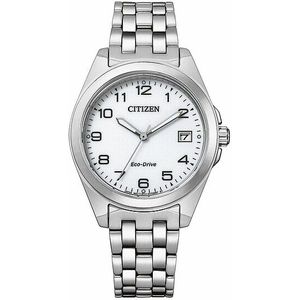 Citizen Classic Horloge - Citizen dames horloge - Zilver - diameter 33.5 mm - roestvrij staal