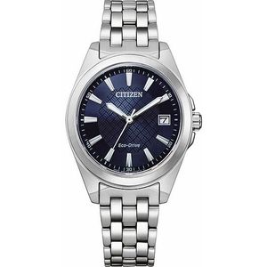 Citizen Classic Horloge - Citizen dames horloge - Zilver - diameter 33.5 mm - roestvrij staal